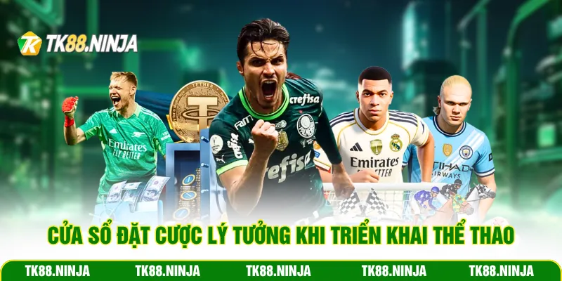 Cửa sổ đặt cược lý tưởng khi triển khai Thể Thao Tk88