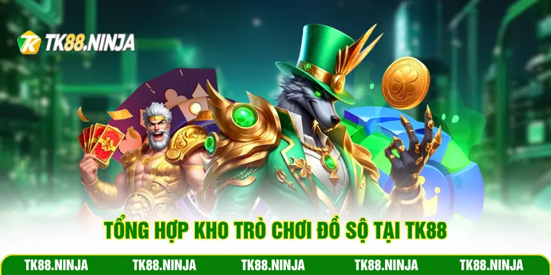 Tổng hợp kho trò chơi đồ sộ tại TK88